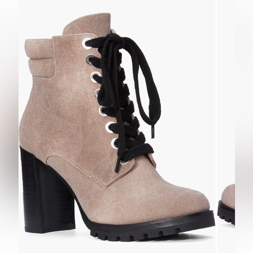 Paige lace up bootie